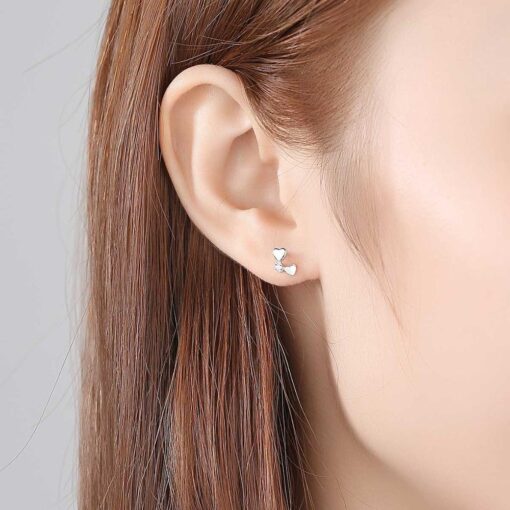 Wholesale sterling Silver 925 Womens Earrings Fashionable 2