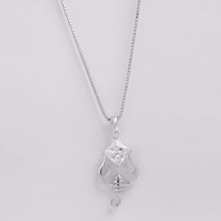 Wholesale women 925 sterling silver Scorpio Animal Necklace 1