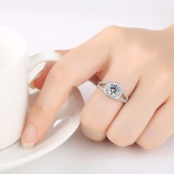 Women Engagement Jewelry High Quality Wedding Rings 4