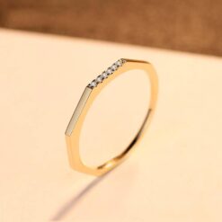 14K Solid Gold Wedding Rings Jewelry Wholesale 2