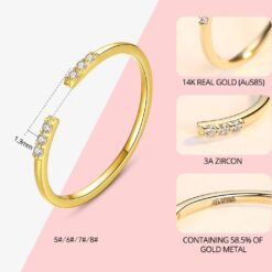 14k Gold Lab Diamond Engagement Rings 1