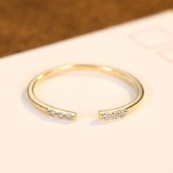 14k Gold Lab Diamond Engagement Rings 2