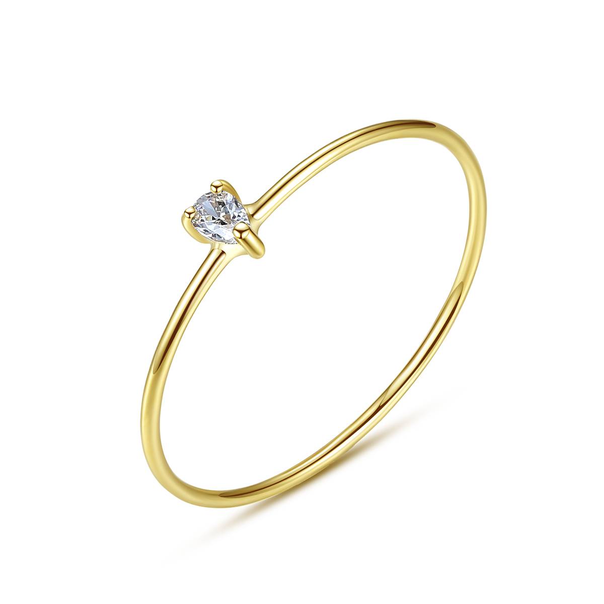 Overnight 14K White Gold Single Row Prong Engagement Ring | Delfine's  Jewelry | Charleston, WV