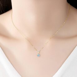 Elegant Italian 14k Chain Necklace for Women 2
