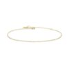 Simple Chain Stylish Solid 14k Gold Bracelet