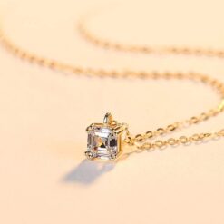 Square Shaped Necklace for Women Factory Wholesale 4