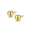 18K-Fine-Gold-Bead-Stud-Earrings