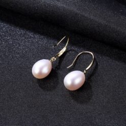 18K-Gold-Stud-Earrings-with-Natural-Pearl-3