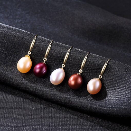 18k-Gold-Hook-Earrings-Fine-Freshwater-Pearl-Jewelry-3