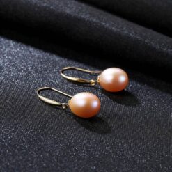 18k-Gold-Hook-Earrings-Fine-Freshwater-Pearl-Jewelry-6