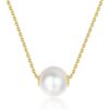 8-9mm-Japan-Akoya-Pearl-18K-Yellow-Gold-Pendant-Chain-Necklace